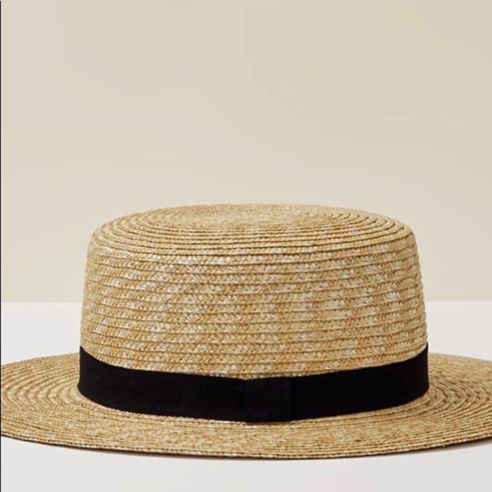 Reformation boater hat